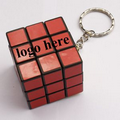 1 3/8" Puzzle Cube Keychain